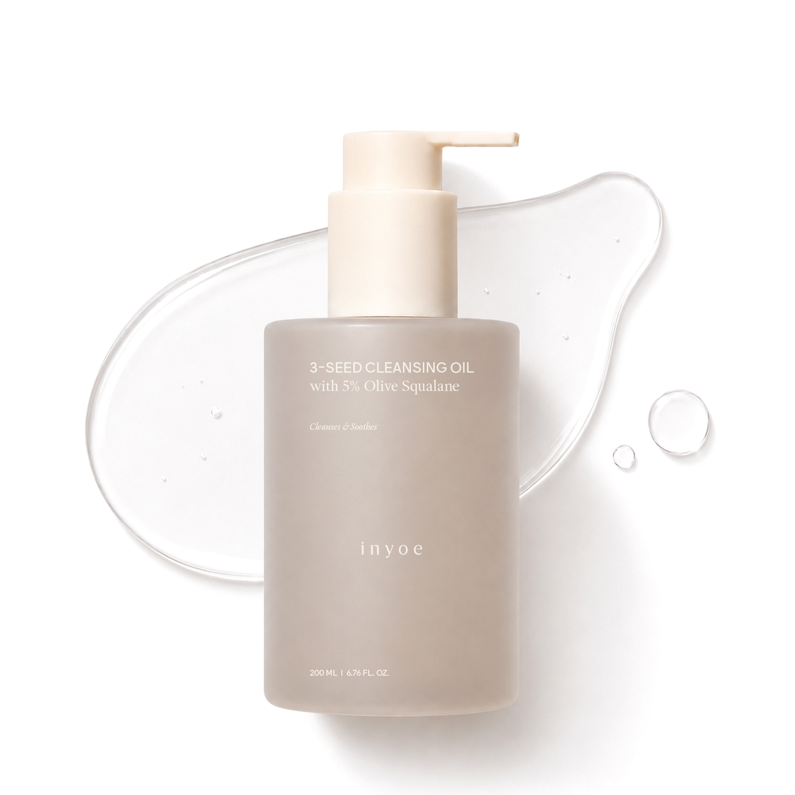 Inyoe Olive Squalane 3 Seed Cleansing Oil