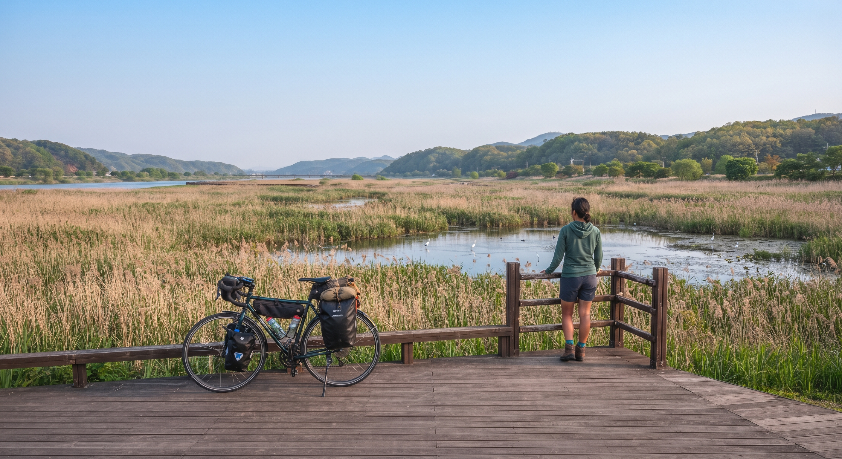 Nakdong River scenery